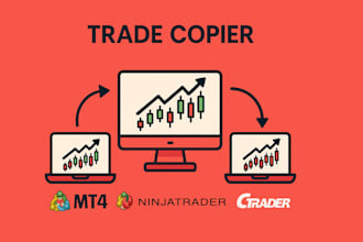 create ninjatrader trading bot or trade copier on ninjatrader, ctrader, mt5, mt4