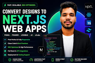 convert figma framer and ai designs into nextjs apps