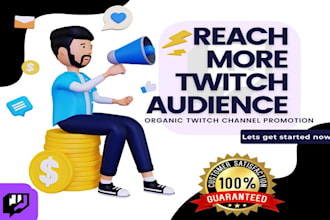 do twitch channel promotion to gain engagement on twitch livestream