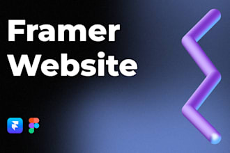 create an interactive framer website or framer landing page