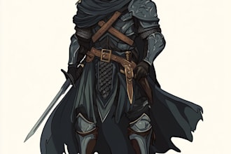 dnd character art and dnd character art
