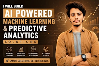 build ai powered machine learning predictive analytics solutions