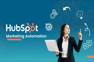 do hubspot CRM setup, hubspot landing page, email template sales automation