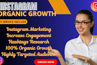 do instagram marketing organic promotion targeted audience hashtag research