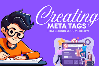 write SEO meta tags for your website