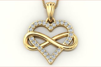 model 3d realistic jewelry,cad design, printable necklace,pendant,gemstone,cuban