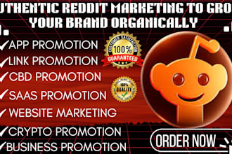 do reddit post marketing for business ai app cbd product link website management