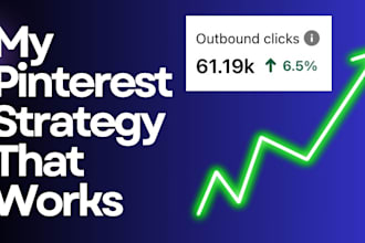 boost shopify, esty or wix traffic with pinterest pins and ads promotion