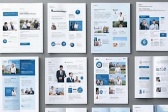 create company profiles, brochures, catalogues, and executive summaries