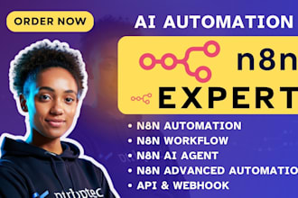 n8n automation n8n ai agent  n8n workflow  n8n expert vapi retell ai voice