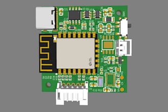 design a professional pcb layout and schematic in kicad or altium