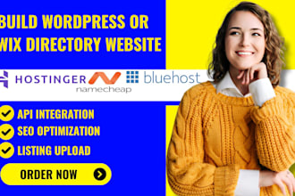 build directory listing website using hivepress geodirectory listingpro or wix