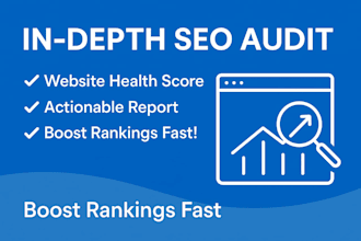 do a complete SEO audit and give a detailed report for your website