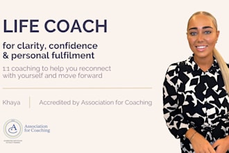 help you to clarity and confidence through mindset coaching