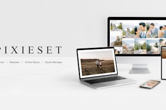 create pixieset website, smugsmug website, showit wordpress photography website