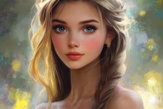 draw you a beautiful harry potter disney portrait