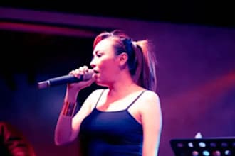 be your spanish female singer, vocalist and music production