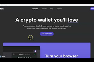 integrate phantom wallet, solana features and wallet adapter to your website