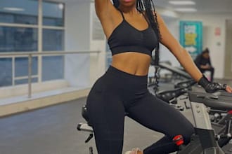 be your professional female model for fashion model, fitness, yoga, actress