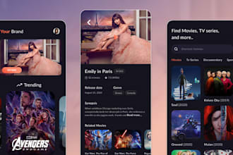 develop video streaming app, smart tv app, series streaming, iptv streaming app