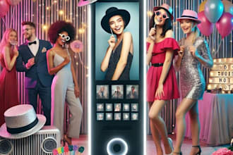 photo booth website, 360 photo booth, party rental website, photobooth website,
