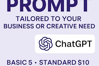 create custom ai model prompts for your business or niche