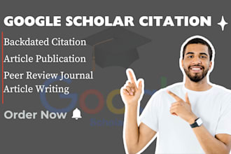 increase your google scholar citation and backdated article
