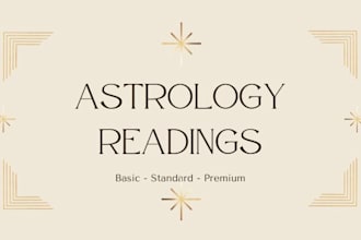 natal chart astrology readings
