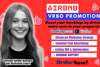 promote your airbnb, vrbo listing using organic and paid ads on social media