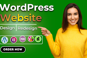 customize wordpress website design wordpress business site wordpress elementor