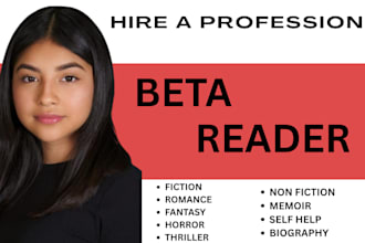 beta read books your memoir ya fantasy thriller fiction novel short stories