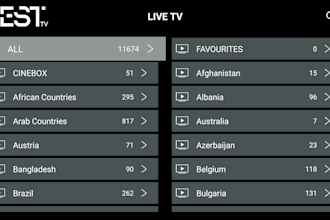 setup iptv restream, channels, live tv and vod, world wide channels, m3u playlis