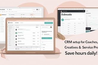 set up your honeybook or dubsado CRM with full automation