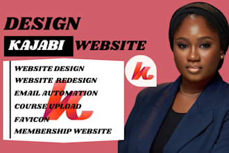 kajabi website design, kajabi website redesign, sales funnel, course upload