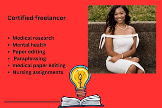 edit and paraphrase medical, scientific, and public health content for you