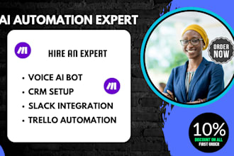 build make com integromat workflows, API scenarios and vapi ai automations
