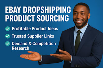 do ebay dropshipping product research and sourcing from top suppliers, ebay list