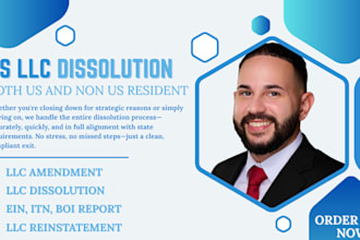 do usa llc dissolution llc tax filliing dissolve llc close ein amend wyoming llc