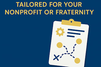 deliver a strategic tech roadmap tailored for your nonprofit or fraternity