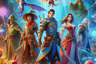 do a dnd and d and d character art illustration for you