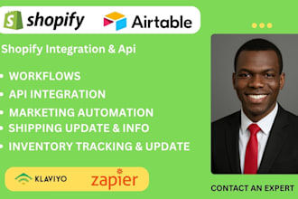 boost shopify sales with expert klaviyo, airtable, and zapier integration