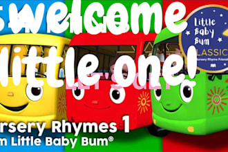 compose and produce nursery rhymes, children song educational youtube kids song