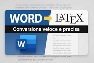 convert your word document to latex professionally