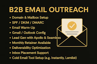 build your cold email outreach system using google or microsoft SMTP
