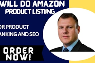 do amazon listing optimization writing, design images, ebc content, storefront