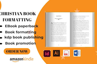 do christian book formatting daily devotional, prayer book, journal ebook design