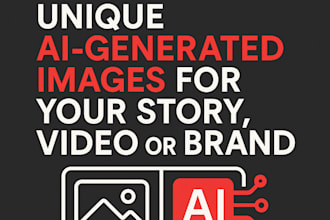 create unique aigenerated images for your story video or brand