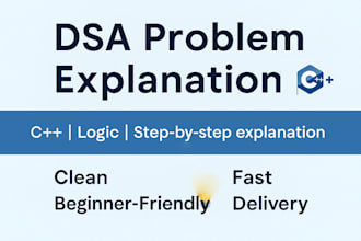 help you solve and understand one dsa problem in cpp