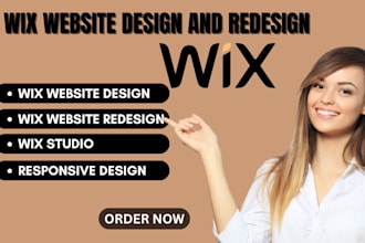 redesign wix website design wix website revamp