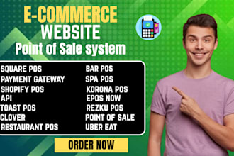 setup square pos epos now shopify pos clover korona lightspeed pos integration